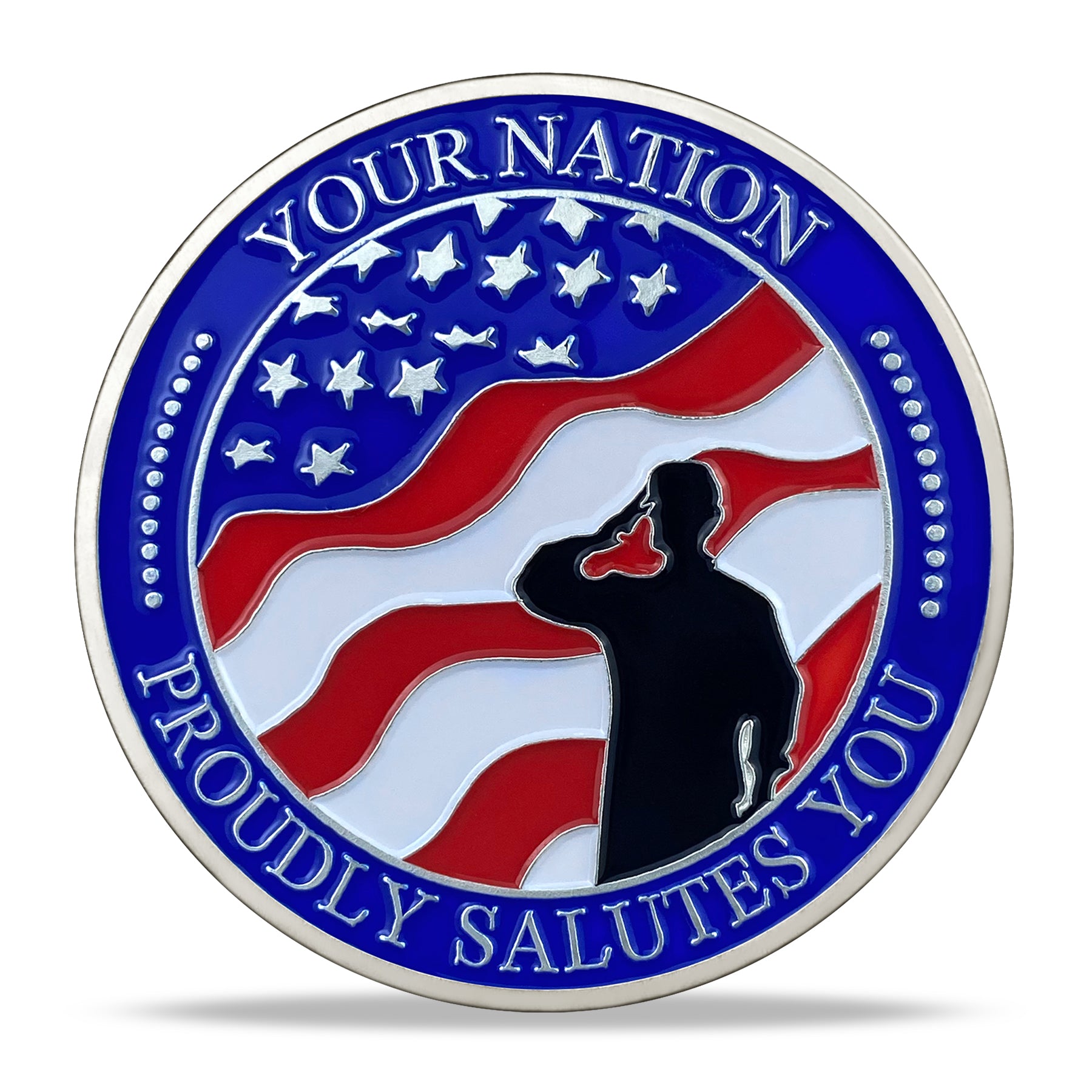 US Thank For Your Service Challenge Coin