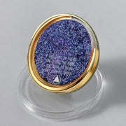 ✨✨Personalized Glittering Mesmerizing Mountain & Moon Flow Sand Sobriety Coin