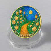 Personalized Path to Peace Sobriety Coin