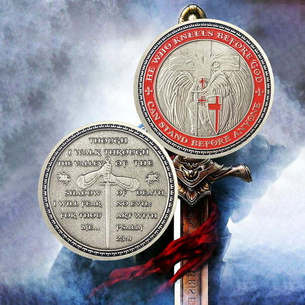 Knight Guardian Challenge Coin