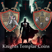 Knights Templar Armor of God Challenge Coin