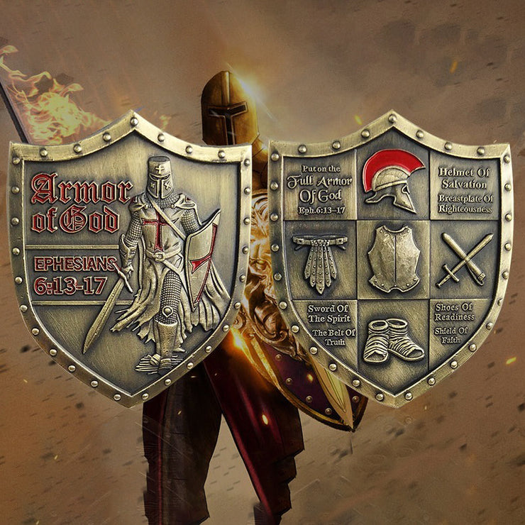 Put on the Full Armor of God Eph. 6:13-17 Challenge Coin