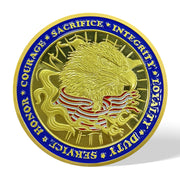 Thank You For Your Service Challenge Coins-AtSKnsk