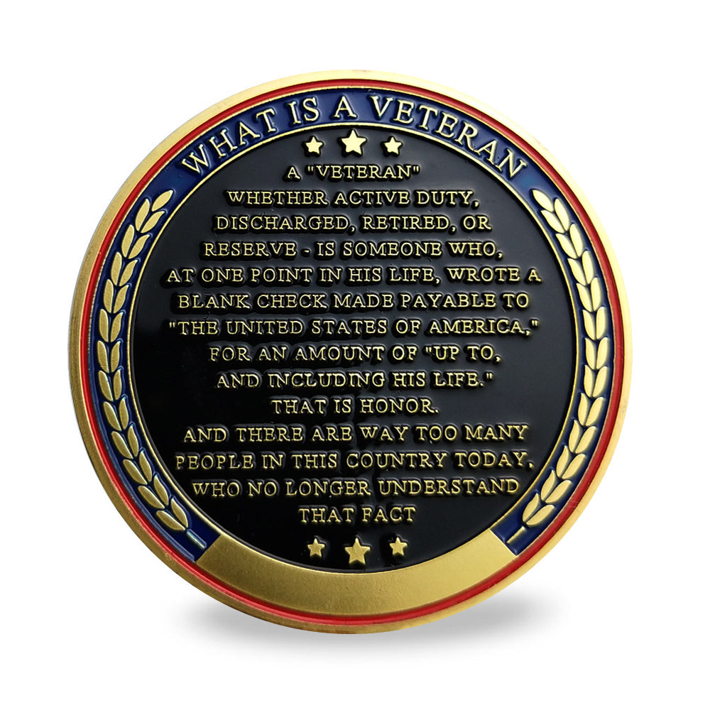 Serving Our Country Veteran Challenge Coin