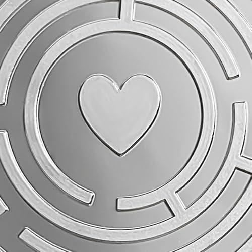 Double Heart Anniversary Coin