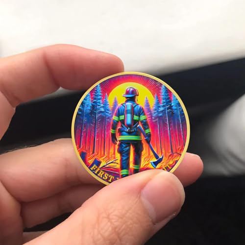 Canadian Firefighter Challenge Coin