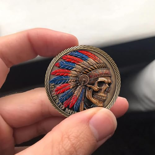 Memento Mori Tempus Fugit Challenge Coin