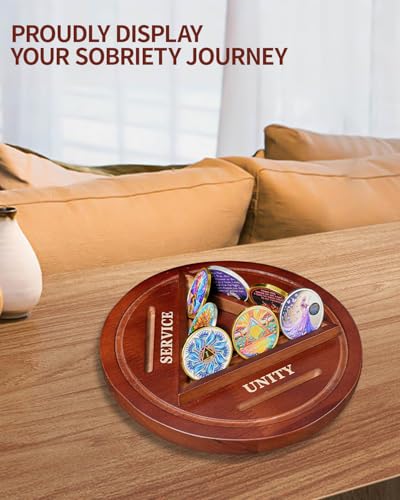 Solid Wood AA Coin Holder Display Holds 13 Coins