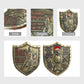 5 Pcs Armor of God Military Challenge Coin Gift Set