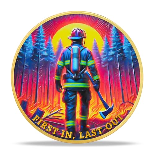 Canadian Firefighter Challenge Coin