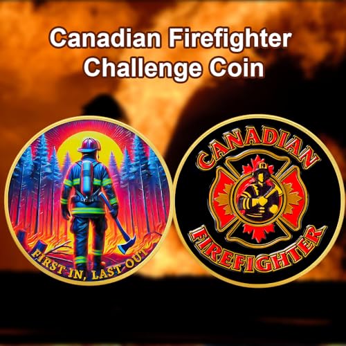 Canadian Firefighter Challenge Coin