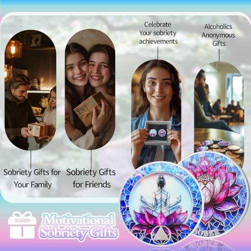 Personalized Rebirth & Peace Meditation on The Lotus Sobriety Coin