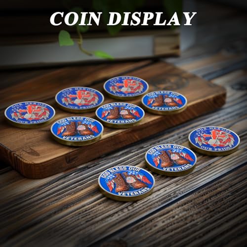 Army Boots Veterans Military Challenge Coins