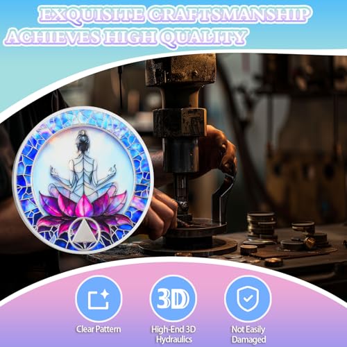 Personalized Rebirth & Peace Meditation on The Lotus Sobriety Coin