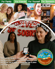 Quit Smoking Your Future is Smoke-Free Sobriety Coin