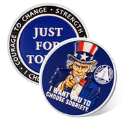 Just for Today Sobriety Coin