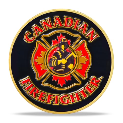 Canadian Firefighter Challenge Coin