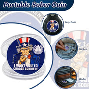 Just for Today Sobriety Coin