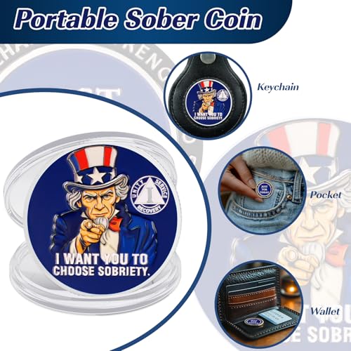 Just for Today Sobriety Coin