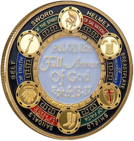 Put on the whole Armor Of God Coins Gift For Friends