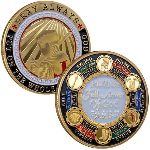 Put on the whole Armor Of God Coins Gift For Friends