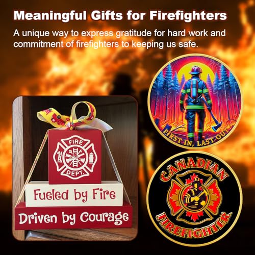 Canadian Firefighter Challenge Coin