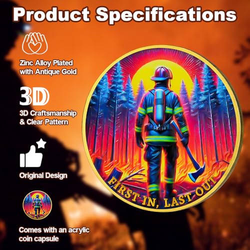 Canadian Firefighter Challenge Coin