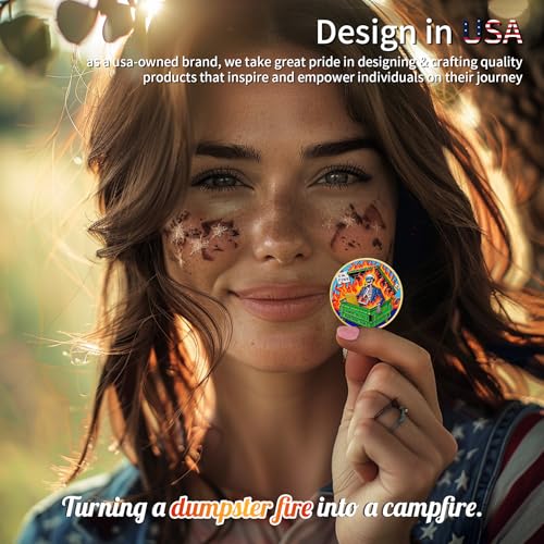 Skull Dumpster Fire Response Team Coin