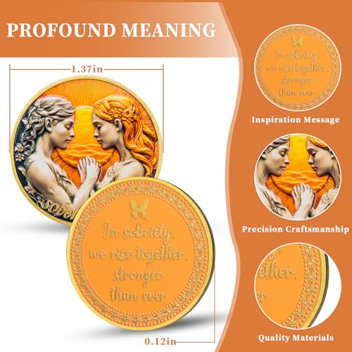Sober Sisters Sobriety Coin