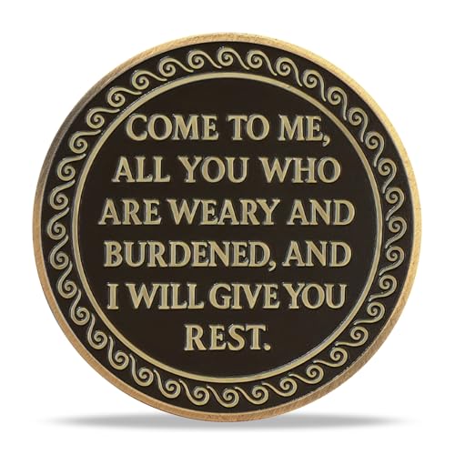 Water Jar Inspirational Bible Verse Religious Coin