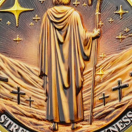 Faith Over Fear Christian Challenge Coin