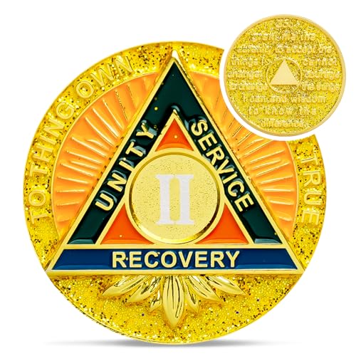 Personalized to Thine Own Self Be True Sobriety Coin