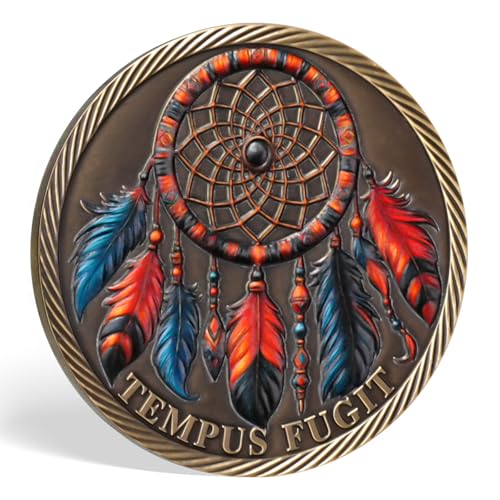Memento Mori Tempus Fugit Challenge Coin