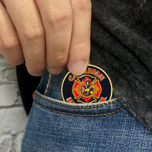 Canadian Firefighter Challenge Coin