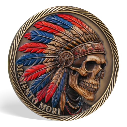 Memento Mori Tempus Fugit Challenge Coin