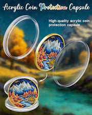 Autumn Landscape Sobriety Coin