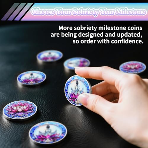 Personalized Rebirth & Peace Meditation on The Lotus Sobriety Coin