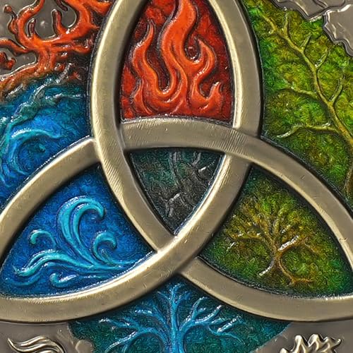 Three Elements Celtic Knot Religious Coin