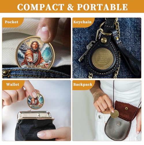 Isaiah 41:10 Christian Challenge Coin