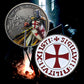 Knights Templar Challenge Coin 4 Style