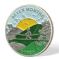 1 Month 1 Year Mountains and Highways Commemorative Gift Sobriety Coin