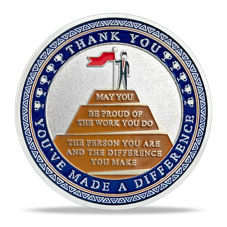 5 Pcs Bundle Employee Appreciation Challenge Coin Gifts Inspirational Set