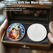 Divine Light of Jesus Christian Challenge Coin