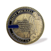 Police Officers Prayer Challenge Coin