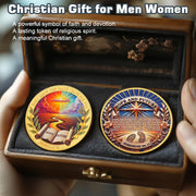 Inspring Jeremiah 29:11 Verse Hope & Future Christian Challenge Coin
