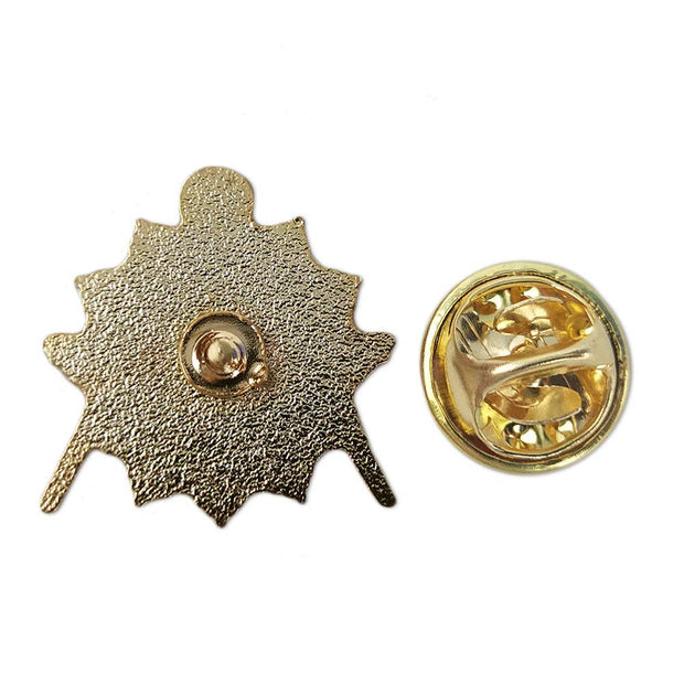 Square & Compass Gold & Blue Masonic Lapel Pin