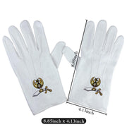 Shriner Masonic Gloves