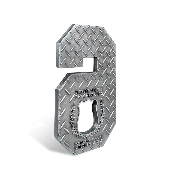 The Blue Line Got Your Six-Brotherhood Police Challenge Coin