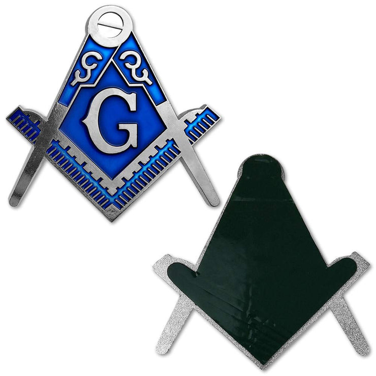 Imason Square & Compass Masonic Car Emblem