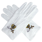 Shriner Masonic Gloves